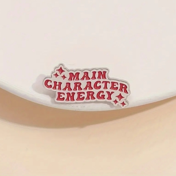 "Main Character Energy" Enamel Pin - Picture 3 of 4